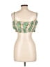 Rhode 100% Cotton Green Sleeveless Blouse Size L - photo 2