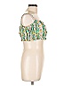Rhode 100% Cotton Green Sleeveless Blouse Size L - photo 4