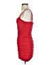 Unbranded 100% Polyester Solid Red Cocktail Dress Size XS - photo 5