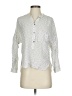 Zara Polka Dots White Long Sleeve Blouse Size XS - photo 1