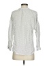 Zara Polka Dots White Long Sleeve Blouse Size XS - photo 2