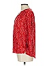 H&M 100% Polyester Red 3/4 Sleeve T-Shirt Size L - photo 5
