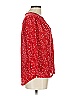 H&M 100% Polyester Red 3/4 Sleeve T-Shirt Size L - photo 4