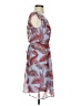 CAbi 100% Polyester Paisley Blue Cocktail Dress Size XS - photo 4