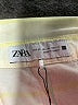Zara Stripes Yellow Long Sleeve Button-Down Shirt Size XS - photo 7