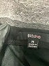 Blāshe 100% Polyester Solid Black Casual Skirt Size M - photo 4