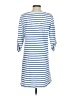 E by Eloise Stripes Blue Casual Dress Size S - photo 2
