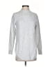 Ann Taylor LOFT Marled Silver Turtleneck Sweater Size XS - photo 1