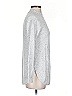 Ann Taylor LOFT Marled Silver Turtleneck Sweater Size XS - photo 4