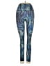 Lululemon Athletica Print Blue Active Pants Size 0 - photo 1