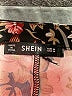 Shein 100% Polyester Floral Black Casual Dress Size M - photo 7