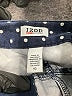 IZOD Polka Dots Blue Casual Pants Size 10 - photo 7