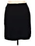 Laura Scott 100% Polyester Solid Black Casual Skirt Size 18 - photo 2