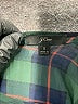 J.Crew 100% Polyester Plaid Green Casual Dress Size S - photo 6