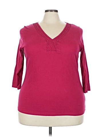 Talbots Outlet 3/4 Sleeve Top (view 1)