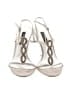 Nina Ivory Silver Sandals Size 9 1/2 - photo 2