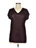 Stella & Dot Burgundy Short Sleeve Top Size M - photo 1