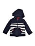 Hatley 100% Cotton Stripes Blue Zip Up Hoodie Size 6-9 mo - photo 1