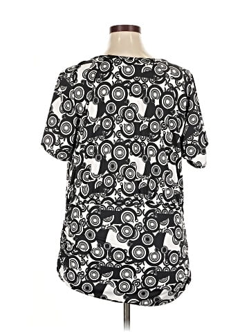Jonathan Martin Short Sleeve Blouse (view 2)
