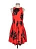 Free People Floral Red Cocktail Dress Size 2 - photo 1