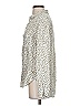 Cloth & Stone 100% Rayon Animal Print Ivory Long Sleeve Blouse Size XS - photo 5