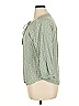 DR2 100% Rayon Green 3/4 Sleeve Blouse Size XL - photo 5