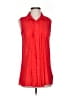 Fever Red Sleeveless Blouse Size S - photo 1