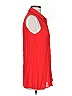 Fever Red Sleeveless Blouse Size S - photo 4