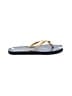 Assorted Brands Silver Tan Flip Flops Size 38 - 39 - photo 1