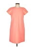 Slate & Willow Solid Orange Casual Dress Size 4 - photo 1