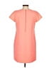 Slate & Willow Solid Orange Casual Dress Size 4 - photo 2