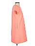 Slate & Willow Solid Orange Casual Dress Size 4 - photo 4