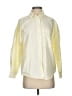 Zara Stripes Yellow Long Sleeve Button-Down Shirt Size XS - photo 1