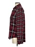 Rails 100% Rayon Plaid Burgundy Long Sleeve Button-Down Shirt Size S - photo 5