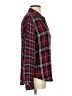 Rails 100% Rayon Plaid Burgundy Long Sleeve Button-Down Shirt Size S - photo 4