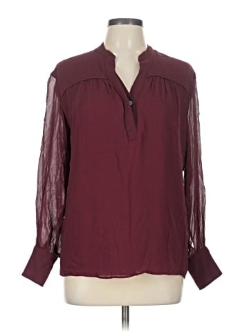 Iris & Ink Long Sleeve Blouse (view 1)