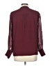 Iris & Ink Burgundy Long Sleeve Blouse Size 12 - photo 2