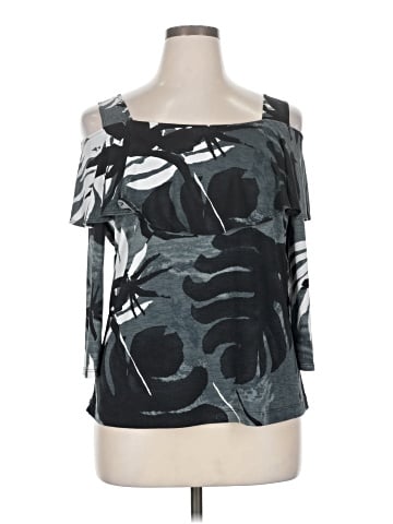 Clara Sun Woo 3/4 Sleeve Top (view 1)