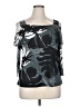 Clara Sun Woo Gray 3/4 Sleeve Top Size XL (petite) - photo 1