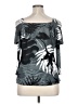 Clara Sun Woo Gray 3/4 Sleeve Top Size XL (petite) - photo 2