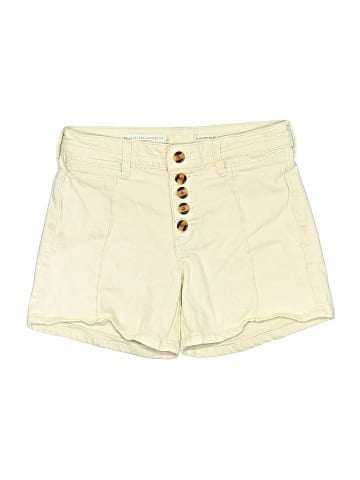 Pilcro by Anthropologie Khaki Shorts (view 1)