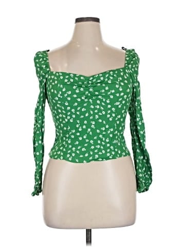 JS Collections 3/4 Sleeve Blouse (view 1)
