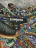 Express Outlet 100% Polyester Paisley Black 3/4 Sleeve Blouse Size S - photo 7