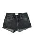 FRAME Denim Black Denim Shorts Size 25 waist - photo 1