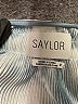 Saylor 100% Polyester Blue Long Sleeve Blouse Size M - photo 7