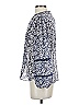 1.State 100% Polyester Blue Long Sleeve Blouse Size XS - photo 5