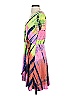 White Mark Tie-dye Green Cocktail Dress Size S - photo 5