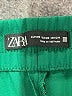 Zara Solid Green Casual Pants Size XS - photo 7