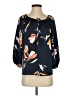 Lovestitch 100% Polyester Blue 3/4 Sleeve Blouse Size S - photo 1