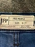 Free People Stars Blue Jeans Size 27 waist - photo 3